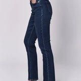 Blair Mid Rise Slim Straight Jeans - Riviera image 1