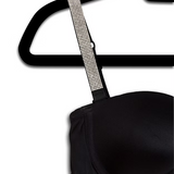Strap Its | Interchangeable Black Crystal w/ Black Bra