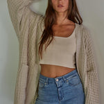 The Reggie Waffle Cardigan image 0