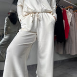 Zahara Drawstring Pants | Pale Yellow