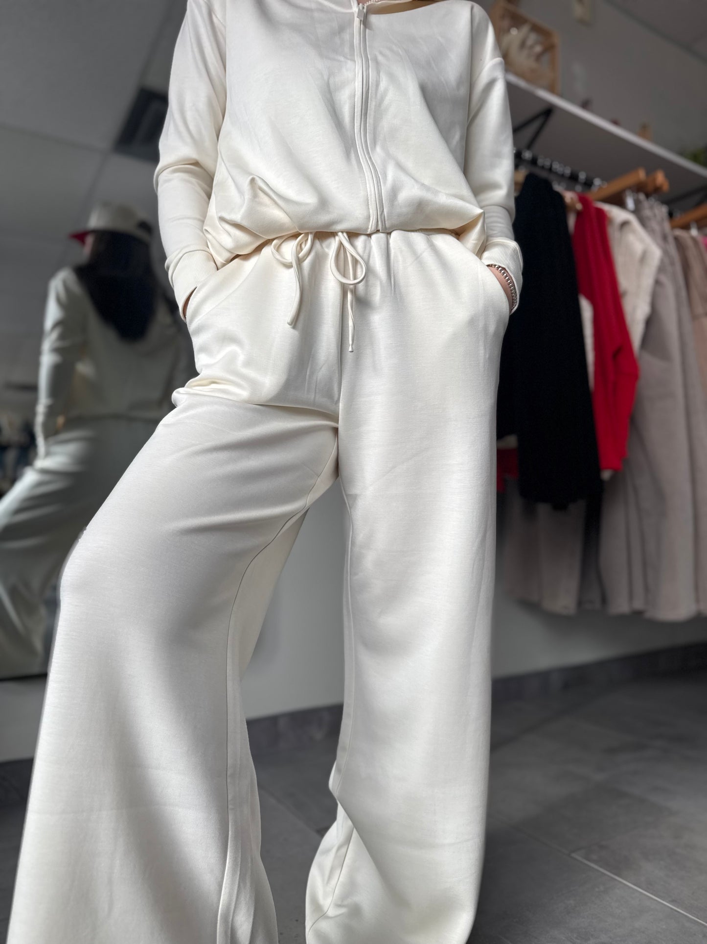 Zahara Drawstring Pants | Pale Yellow