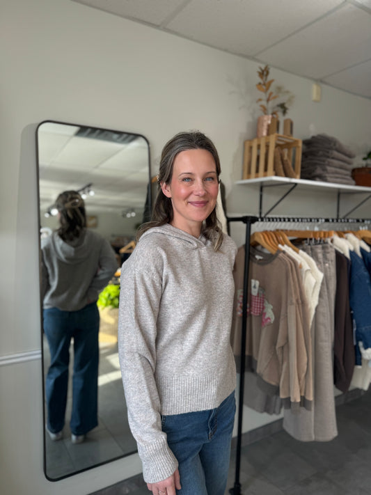 Linden Hoodie Pullover | Taupe