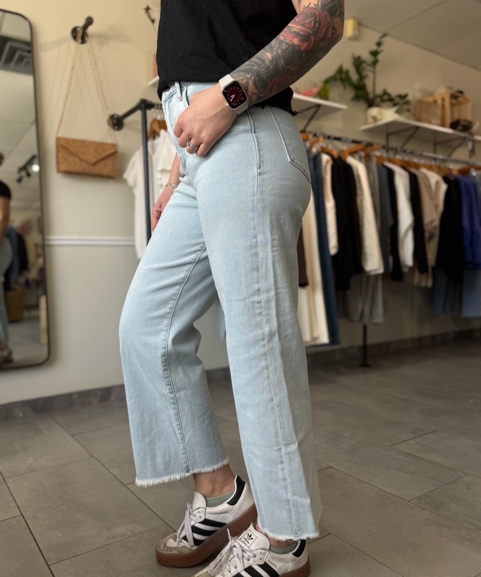 Holly Straight Leg Jeans | Bubble Bath
