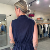 Sara Top | Navy