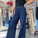 Meg High Rise Fab Ab Wide Leg Jeans | Director