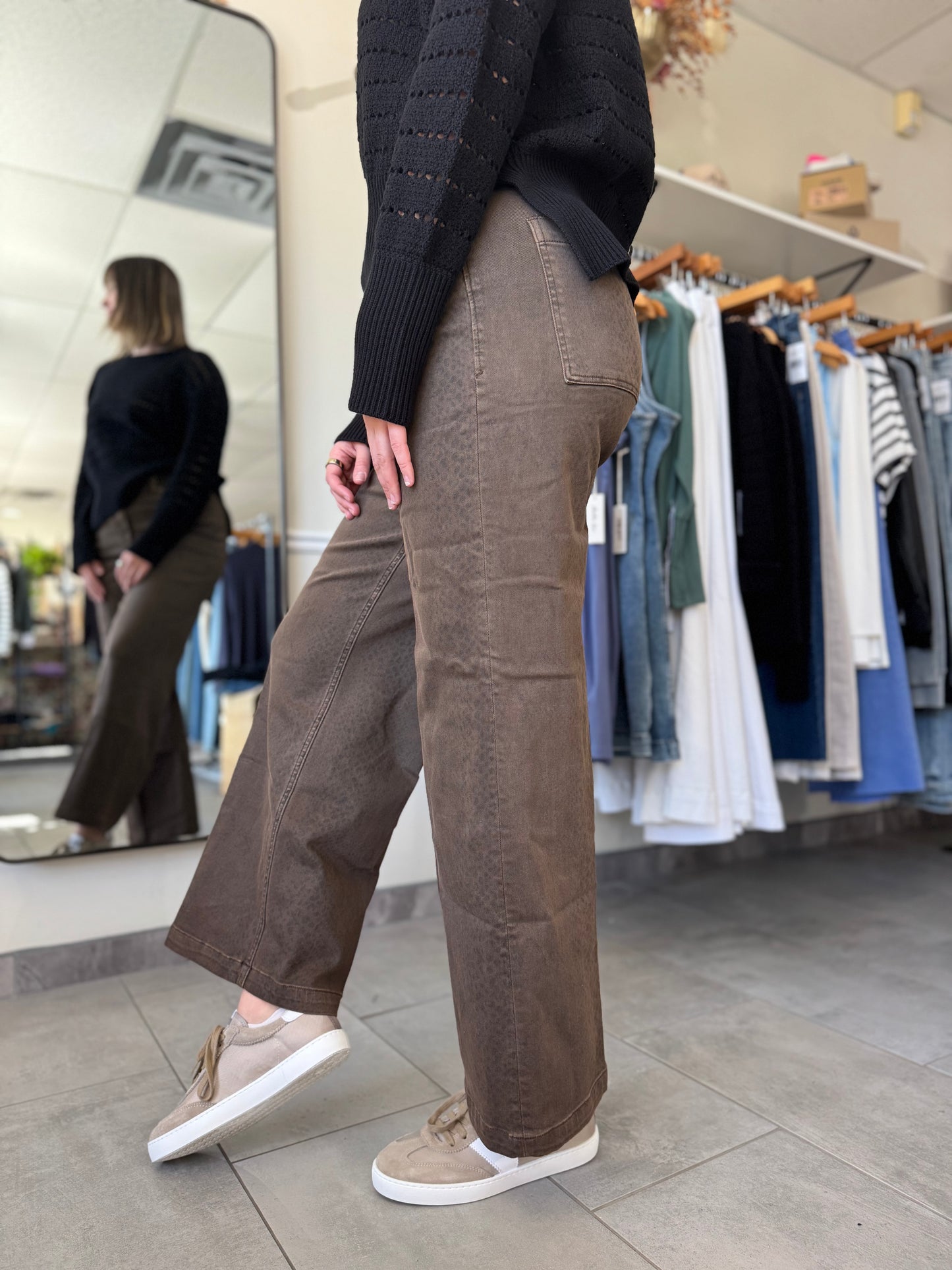 Audrey Wide Legs - Python