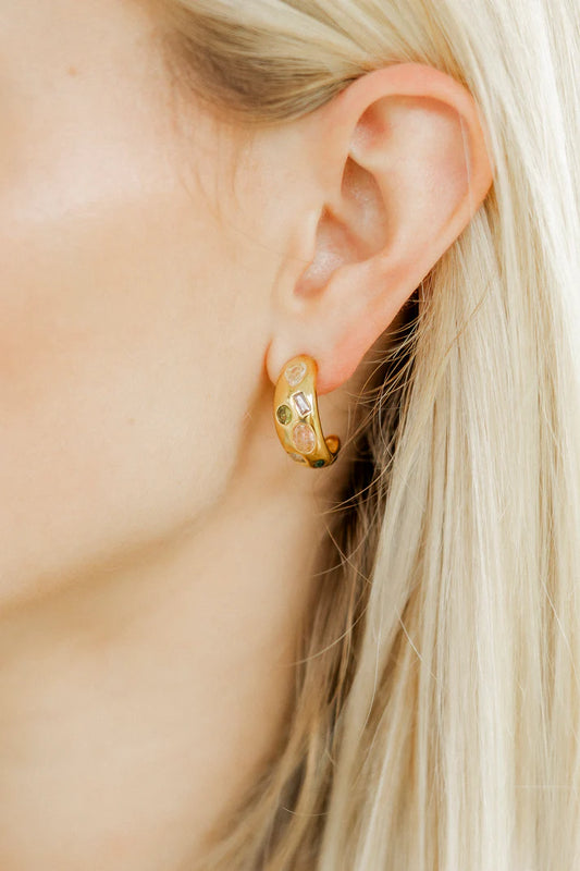 Linny Co - Britton Hoop Earrings