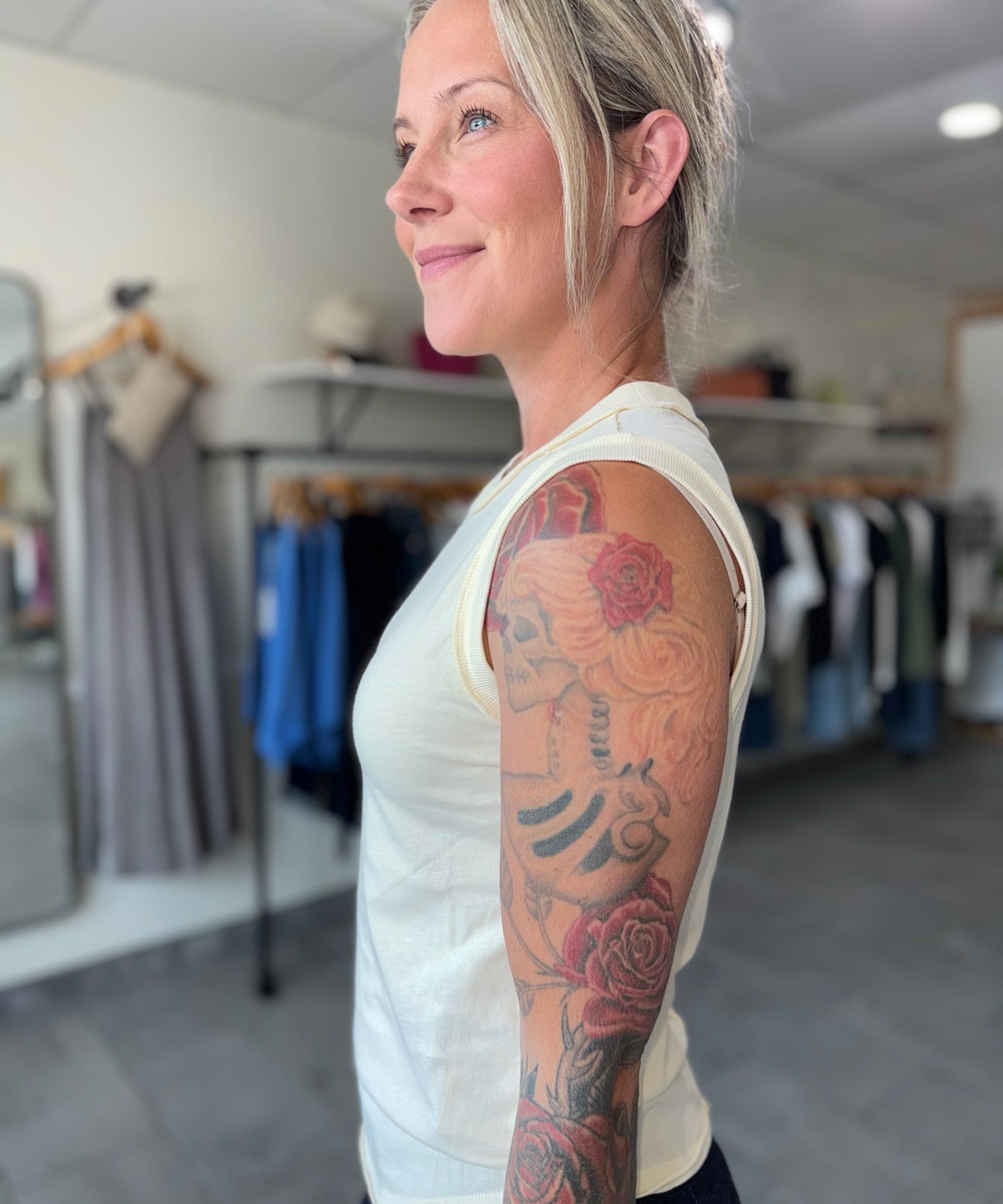 Zo Tank | Whitecap Grey