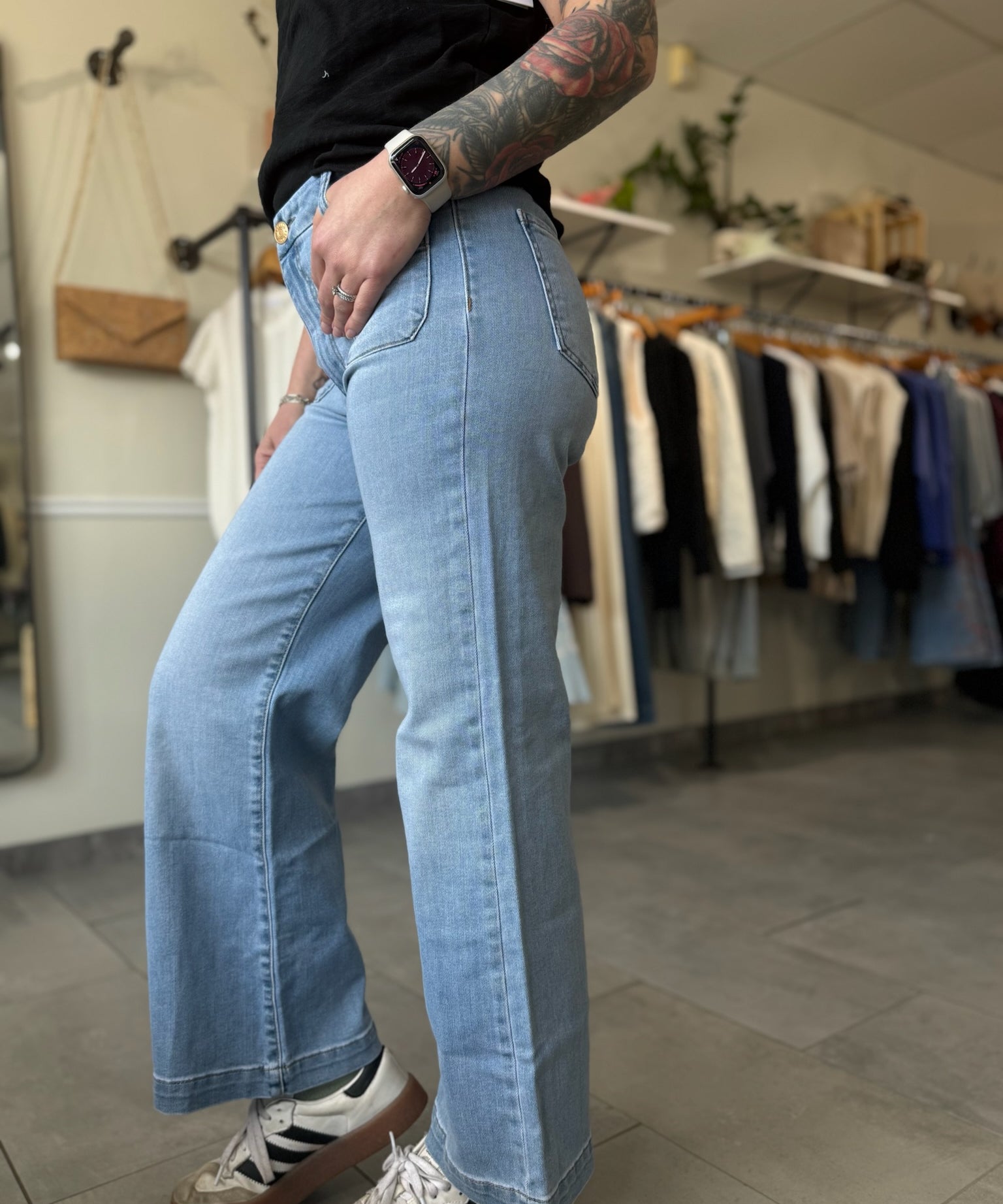 Meg High Rise Wide Legs | Fortitude