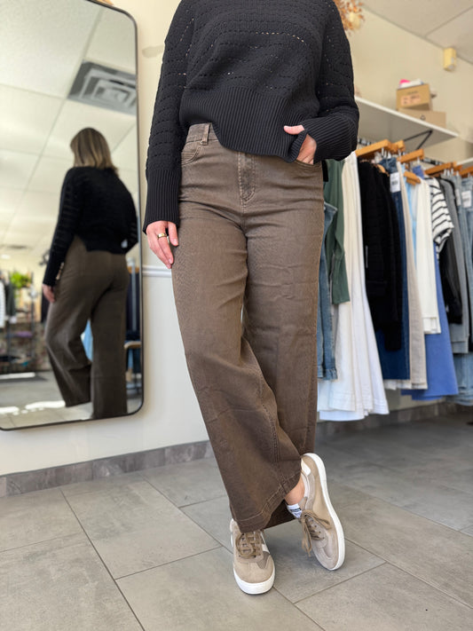 Audrey Wide Legs - Python