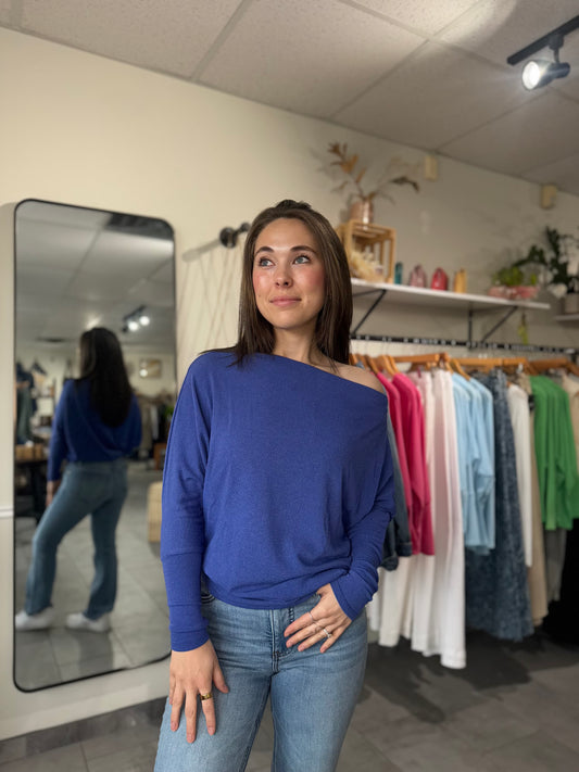 The Anywhere Top  | Berry Blue