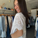 Maddox Top | Riviera White