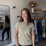 Remington Relaxed Fit Tee - Olive