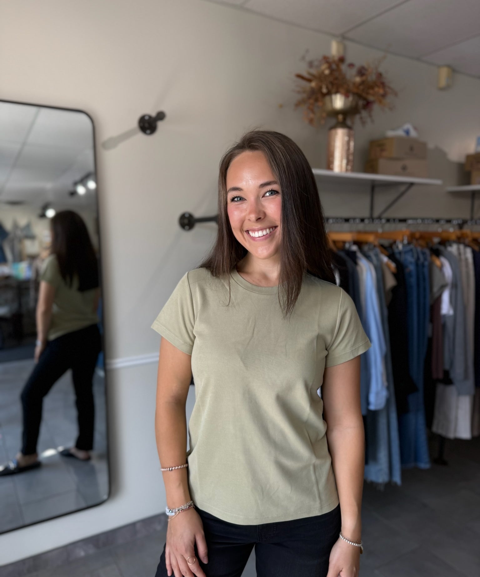 Remington Relaxed Fit Tee - Olive