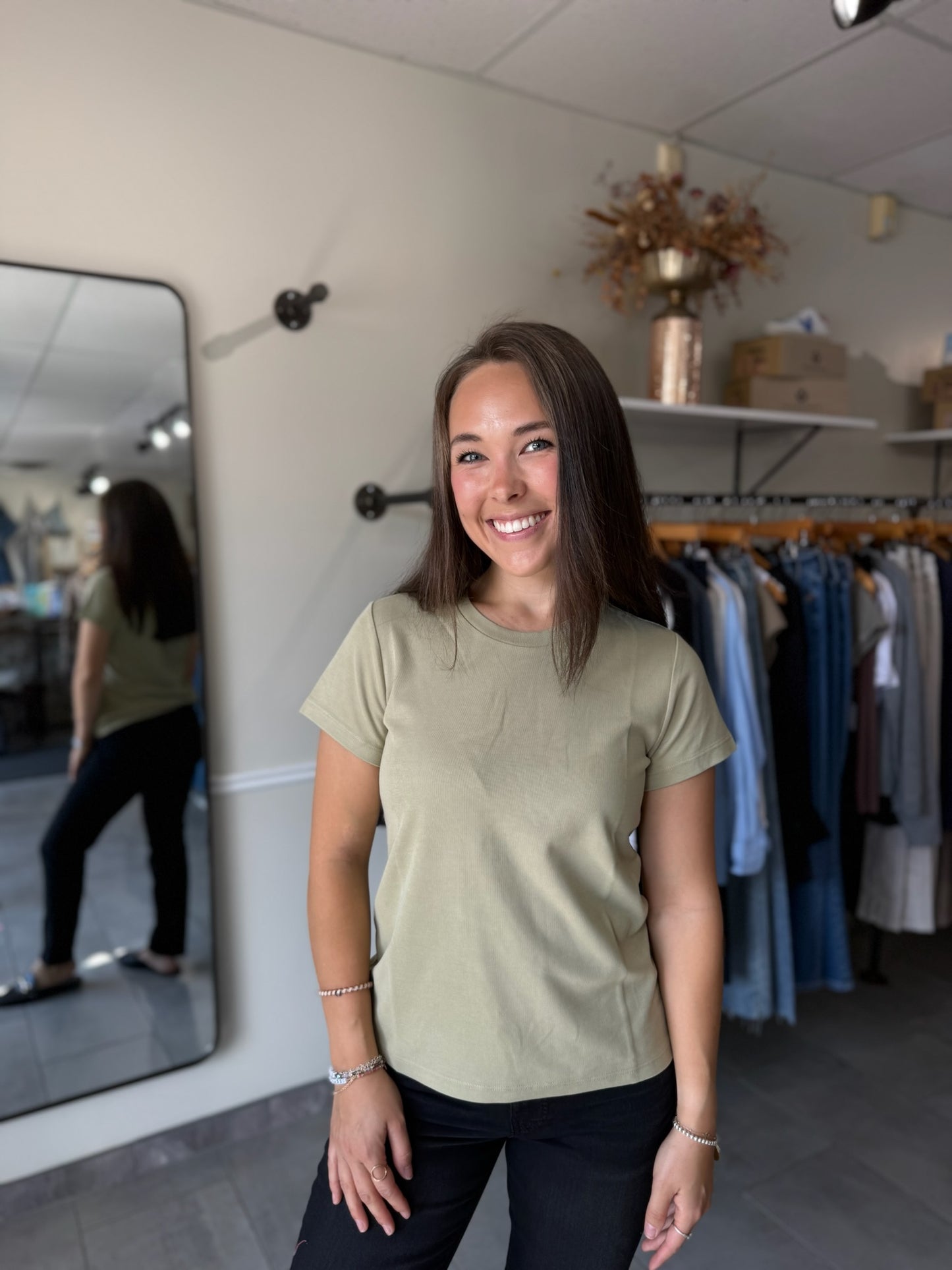 Remington Relaxed Fit Tee - Olive
