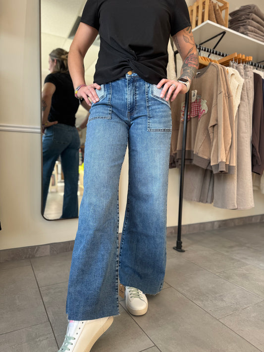 Maya High Rise Wide Legs | Success