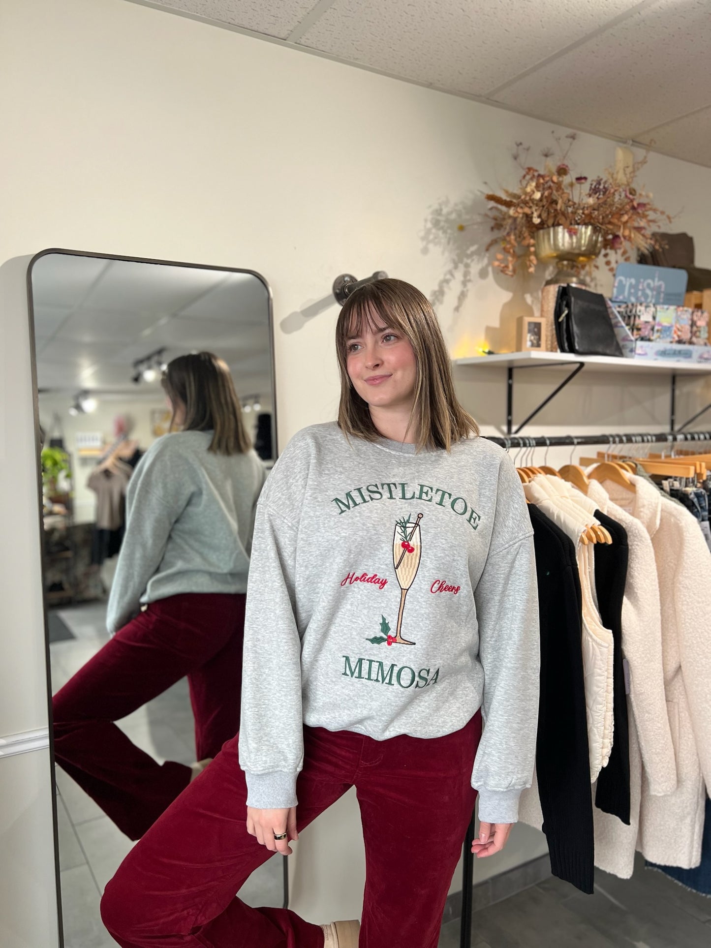 Holiday Mimosa Crewneck
