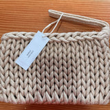 Bardot Woven Pouch | Light Gold