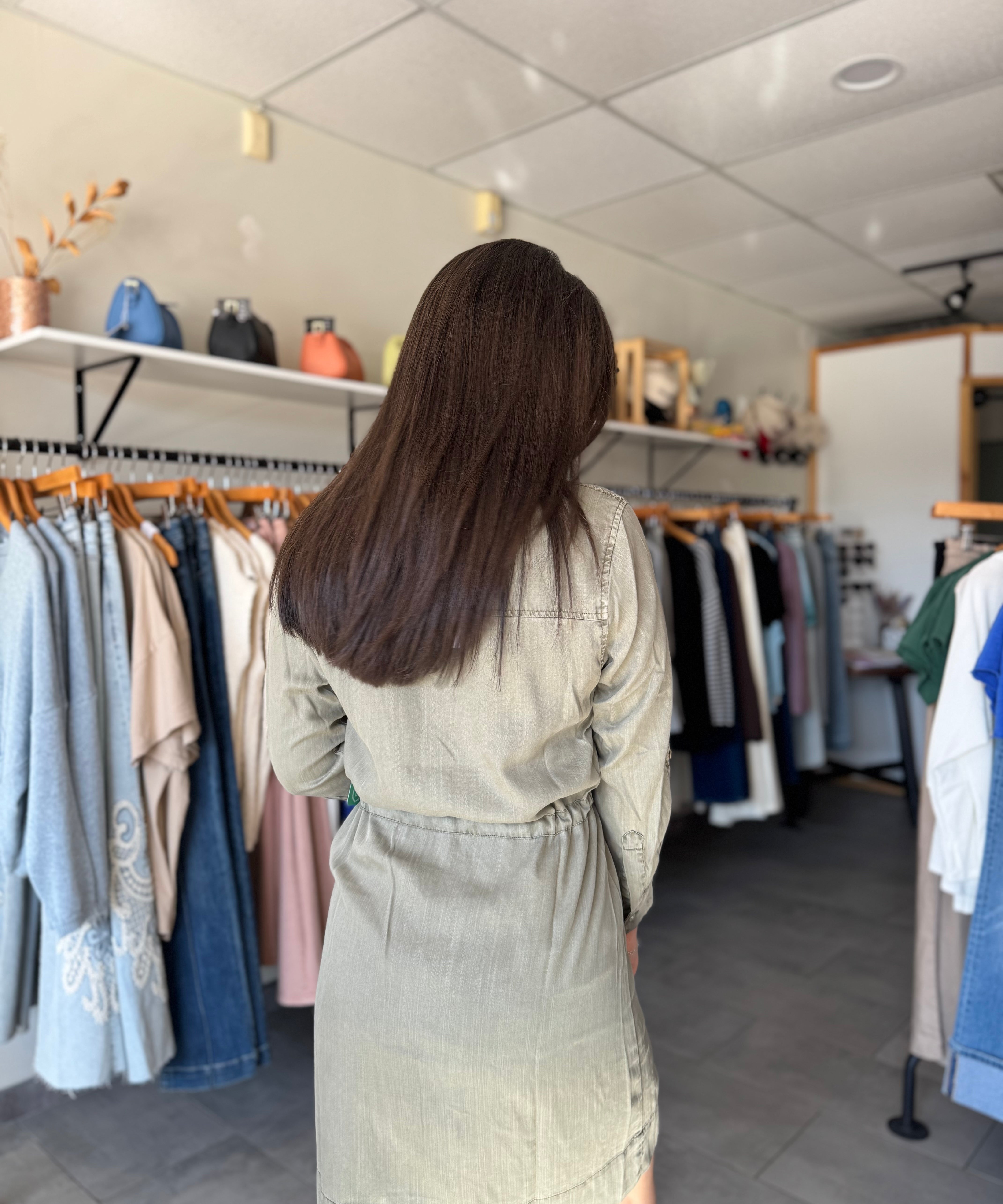 Letty Dress | Vetiver