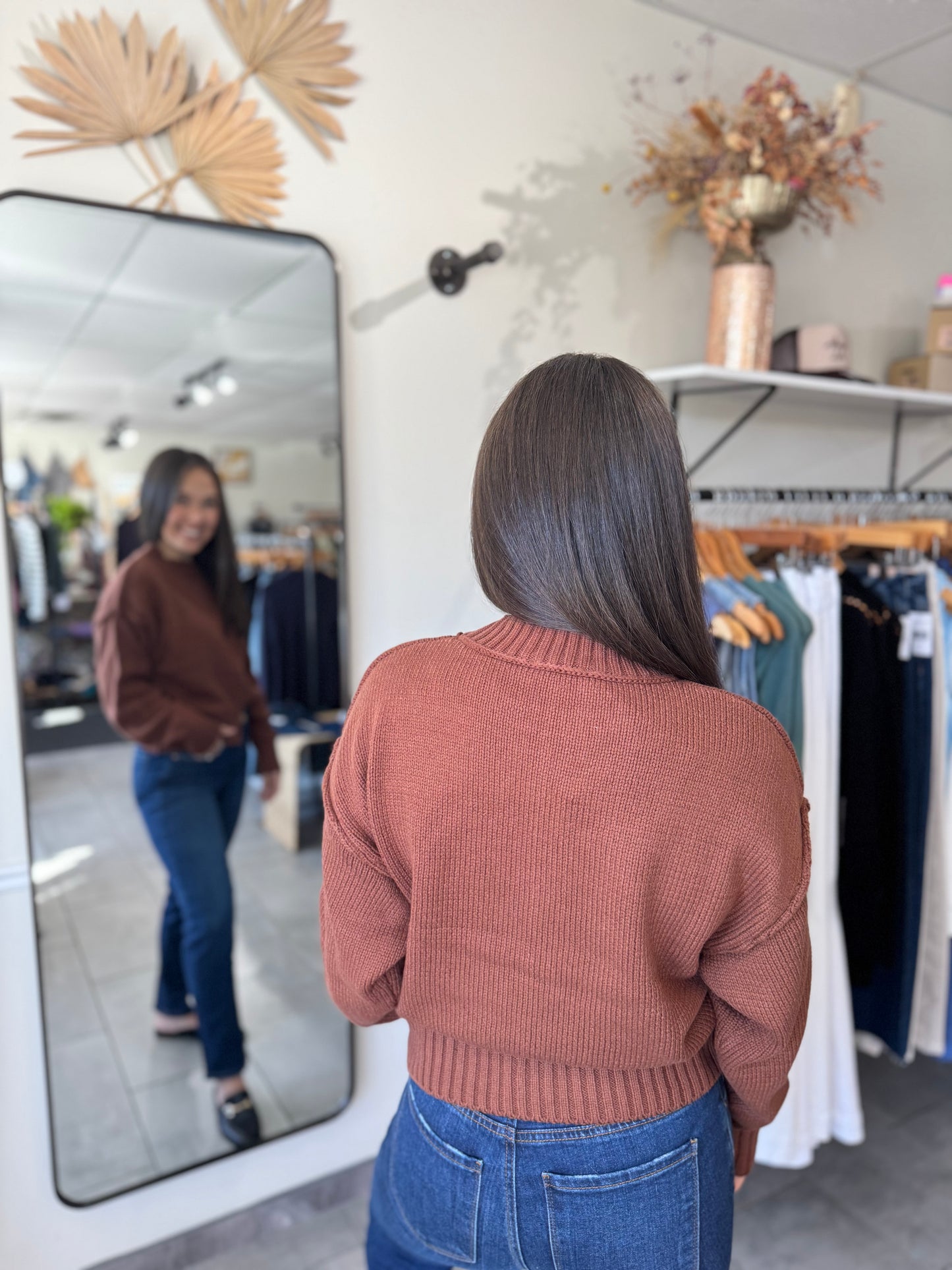 Essential Mock Neck Sweater