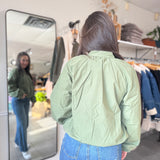 Lainey Bomber Jacket | Cedar Green