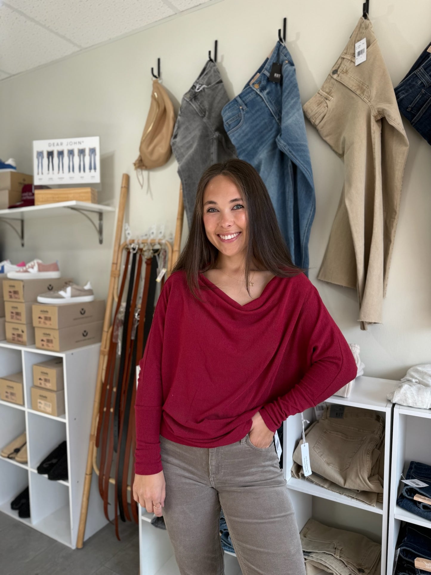 The Anywhere Top -  Wine