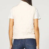Hadley Vest - Washed Cream