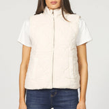 Hadley Vest - Washed Cream