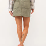 Quinn Skirt - Olive Branch