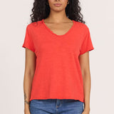 Vanya Tee | Poppy Red