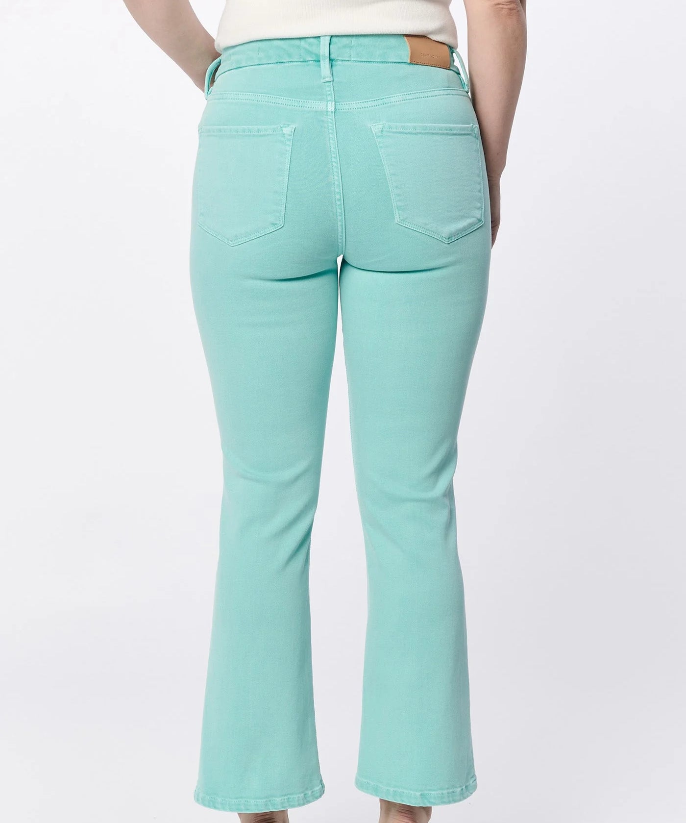 Jeanne Flare Jeans - Pool Blue