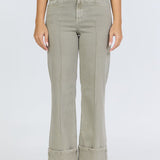 Holly High Rise Straight Leg Jeans | Vetiver