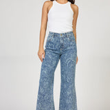 Fiona Wide Leg Jeans | Avalon