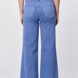 Fiona Wide Leg Jeans - Dazzling Blue