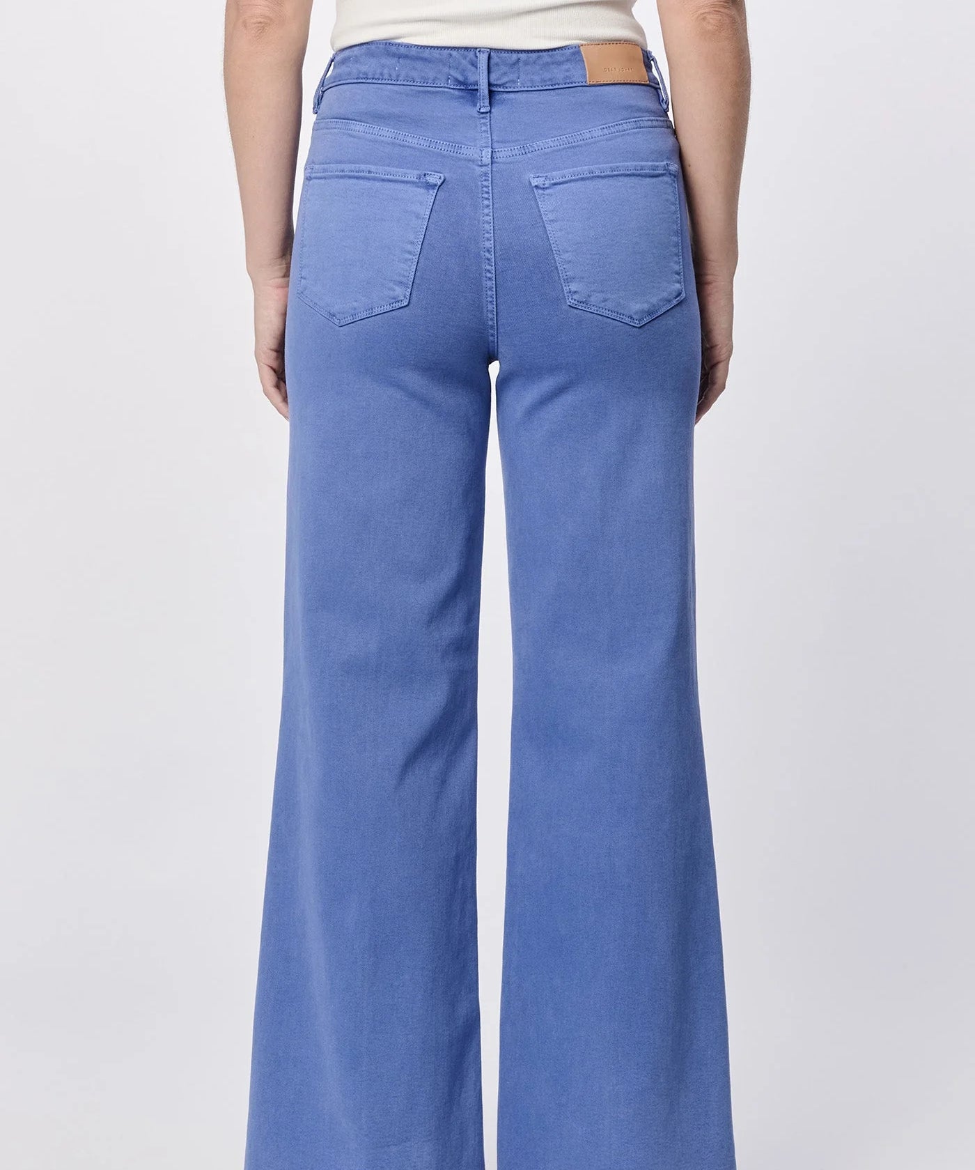 Fiona Wide Leg Jeans - Dazzling Blue