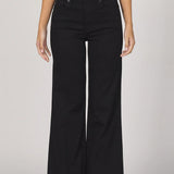 Fiona High Rise Wide Legs - Black Arrow