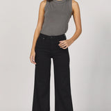 Fiona High Rise Wide Legs - Black Arrow