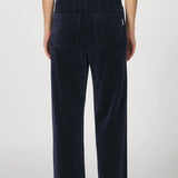 Audrey Wide Leg Corduroy Pants | Black Iris