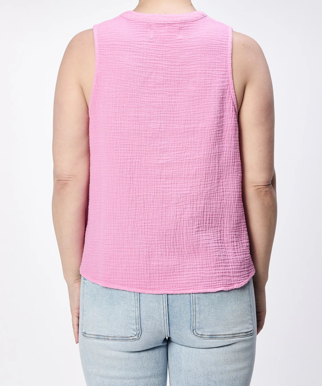 Raja Gauze Top - Rosebloom