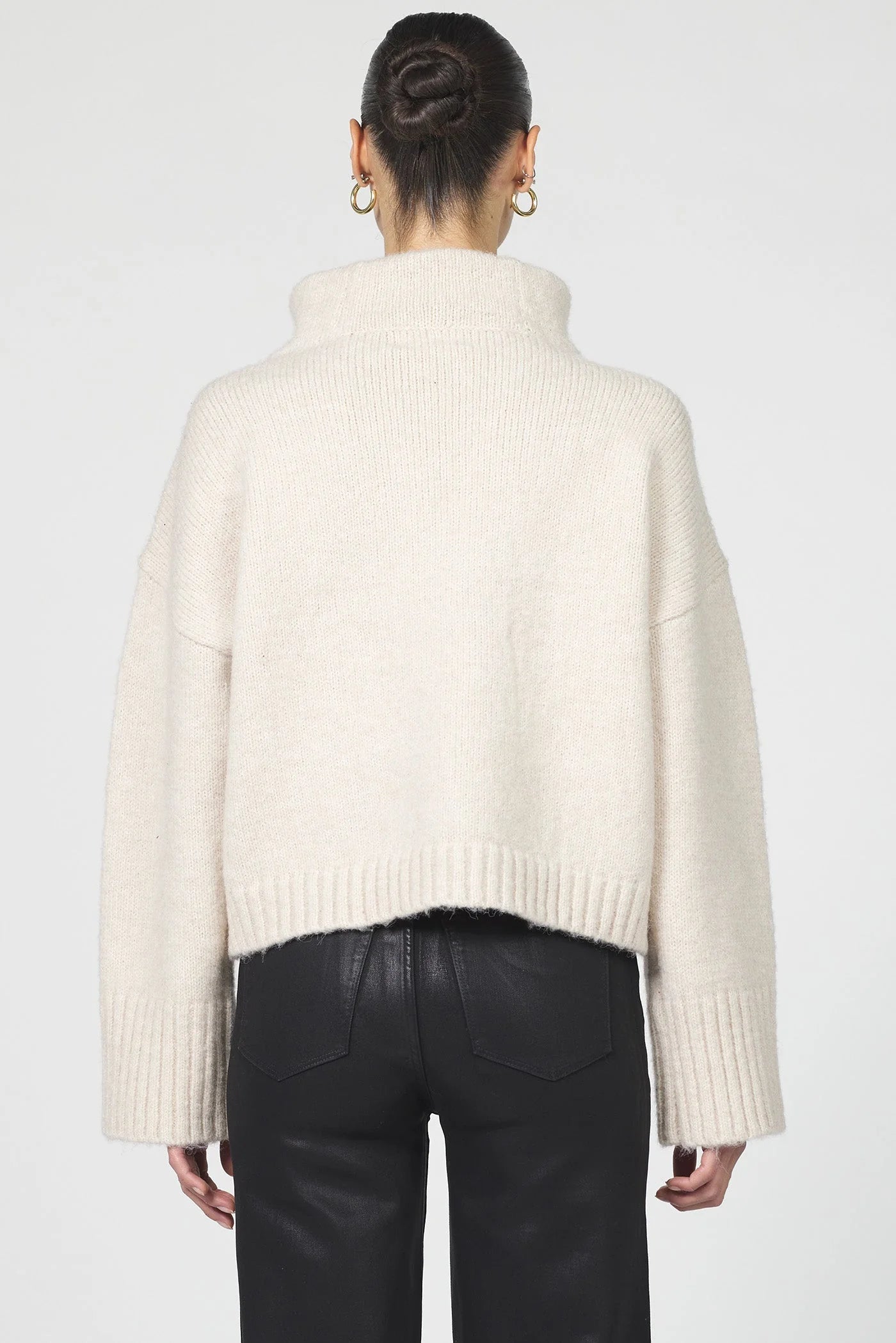 Evangeline Cowl Neck Sweater | Oatmeal