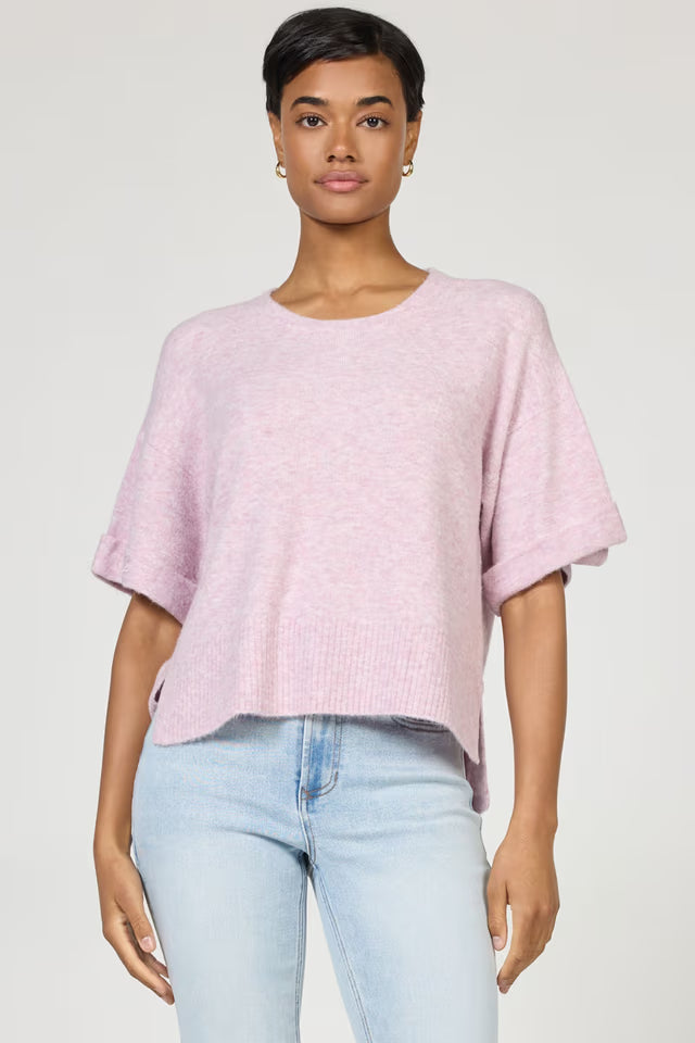 Catrina Sweater Tee | Vivic Lilac