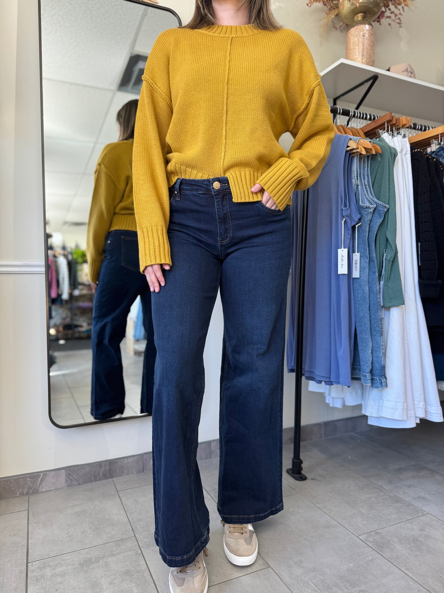 Jean High Rise Wide Legs - Attributable