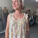 Ada Top | Tuscan Bouquet