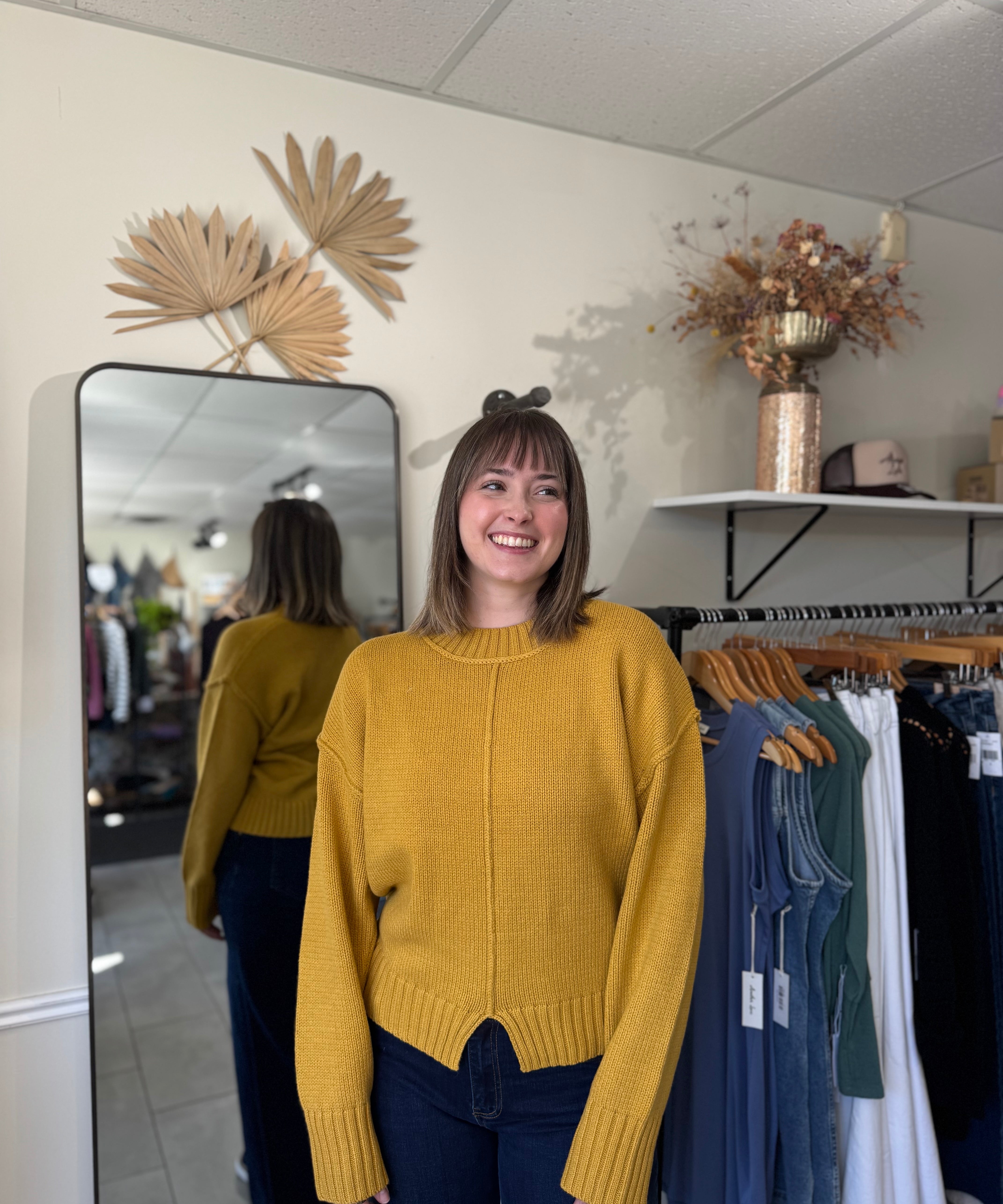 Hera Sweater - Goldflake