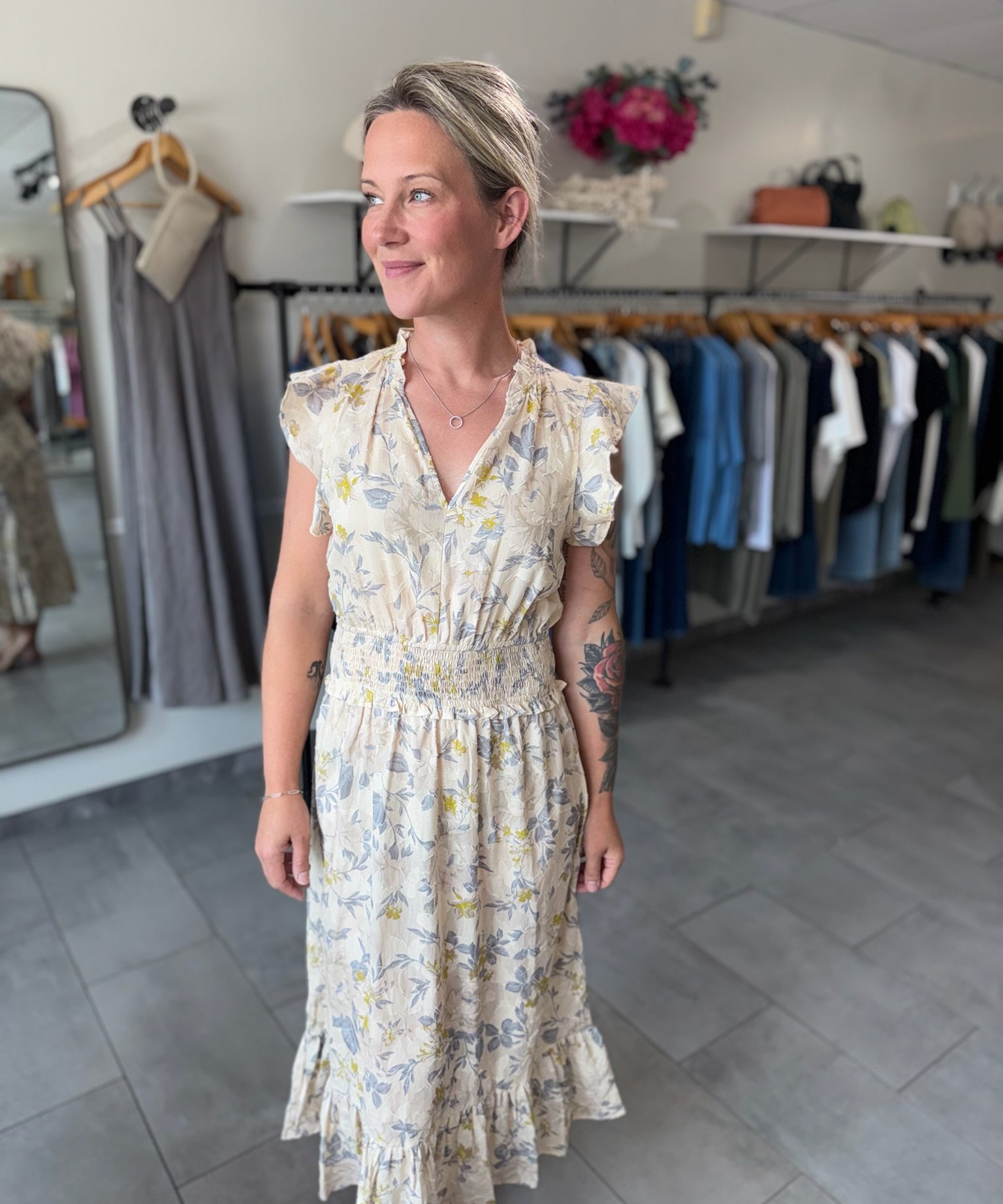 Ishani Dress | Tuscan Bouquet