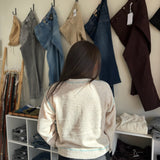 Millie Sweater - Heather Oatmeal