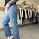 Avery High Rise Straight Legs | Building