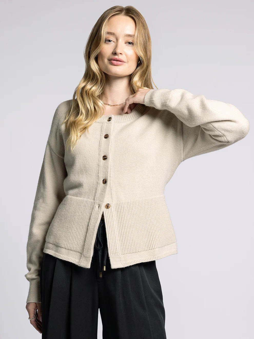 Michelle Cardigan | Bone White