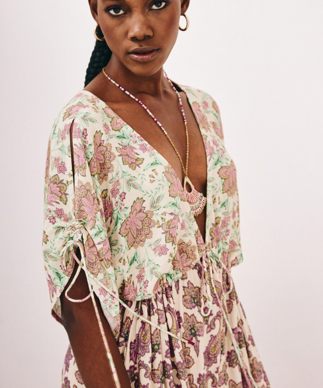 Paisley Floral Dress