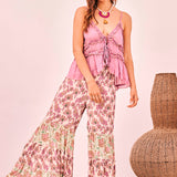 Fluid Floral Trousers